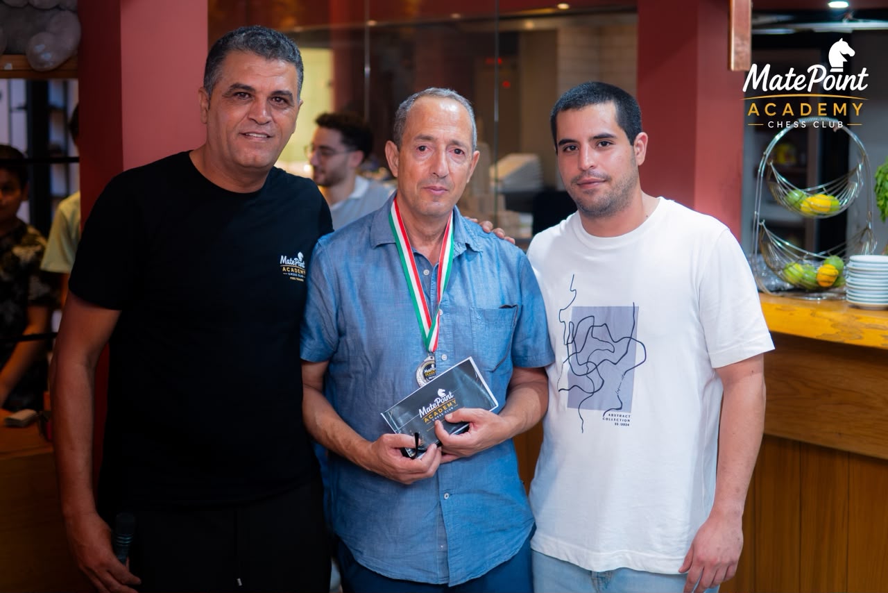 FM Nabil Doghri, deuxième du Tournoi MatePoint 6.0